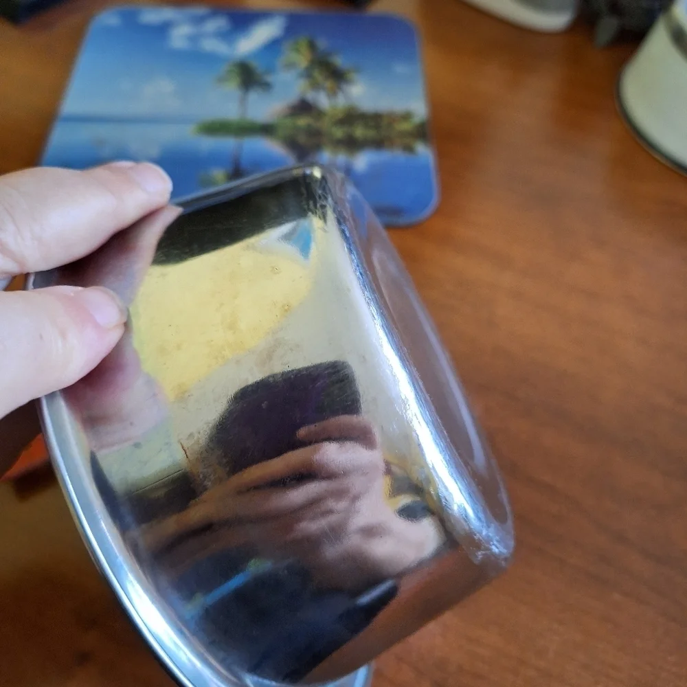 Metal dog/cat water food bowl